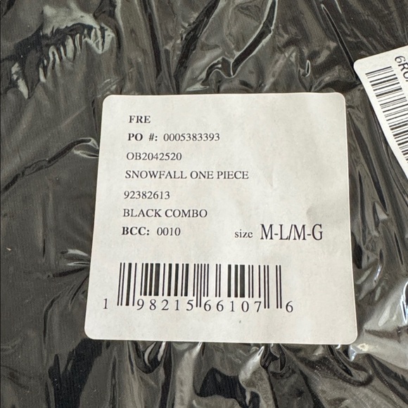 NWT $98 FP Movement Snowfall Snowflake Nordic Active Stretch Jumpsuit Yoga M/L - Picture 10 of 11